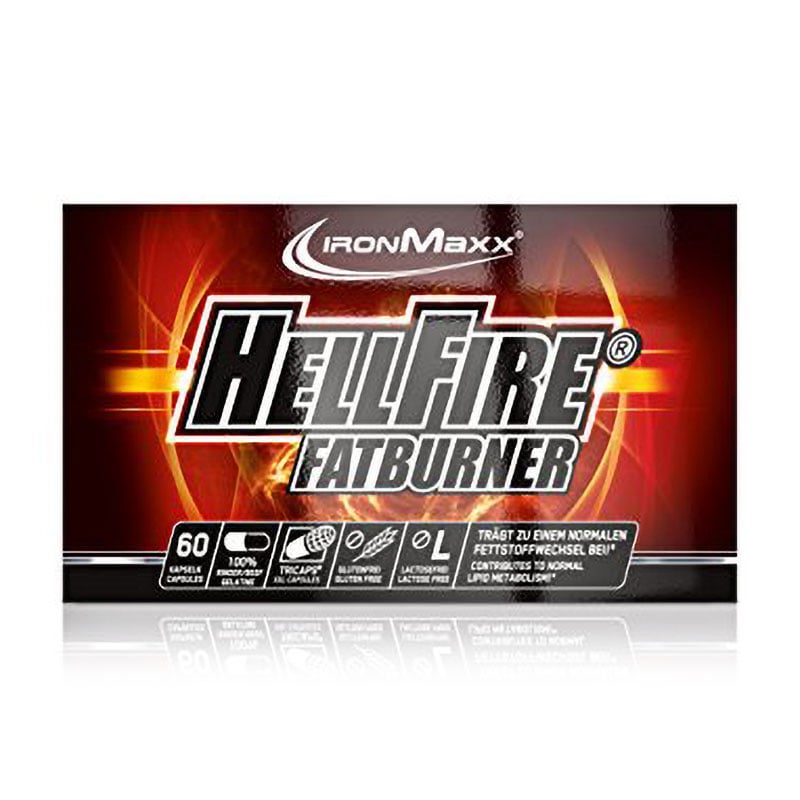 Жироспалювач IronMaxx Hellfire Fatburner, 60 капсул